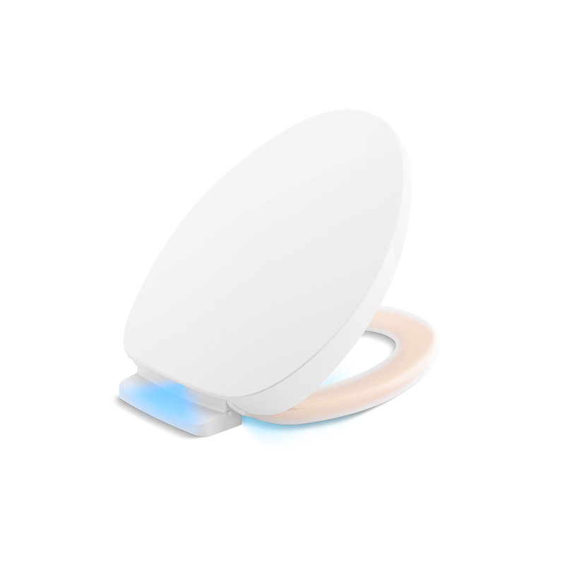 Kohler Purewarmth™ Heated QuietClose Elongated Toilet Seat with LED Nightlight & Reviews Wayfair